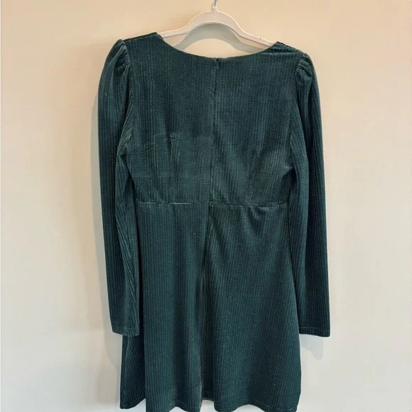 MINKPINK  Long Sleeve V-neck Mini Dress - Picture 3 of 6